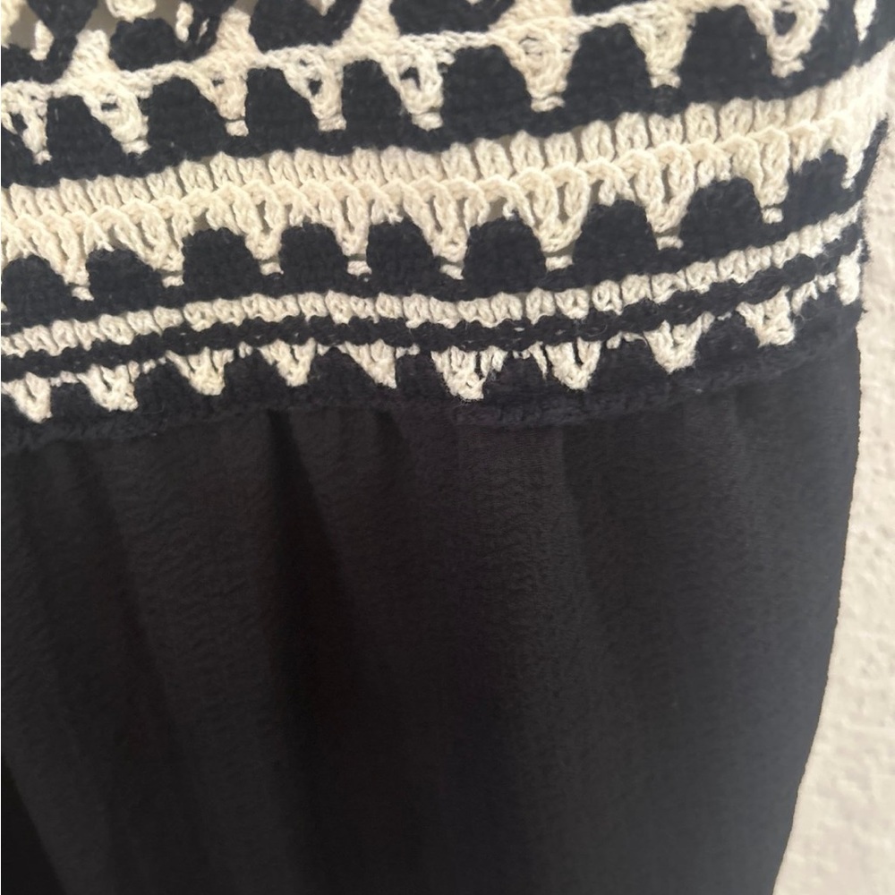 Nine West Black and‎ White Knit Top Dress size XXL - Picture 3 of 4